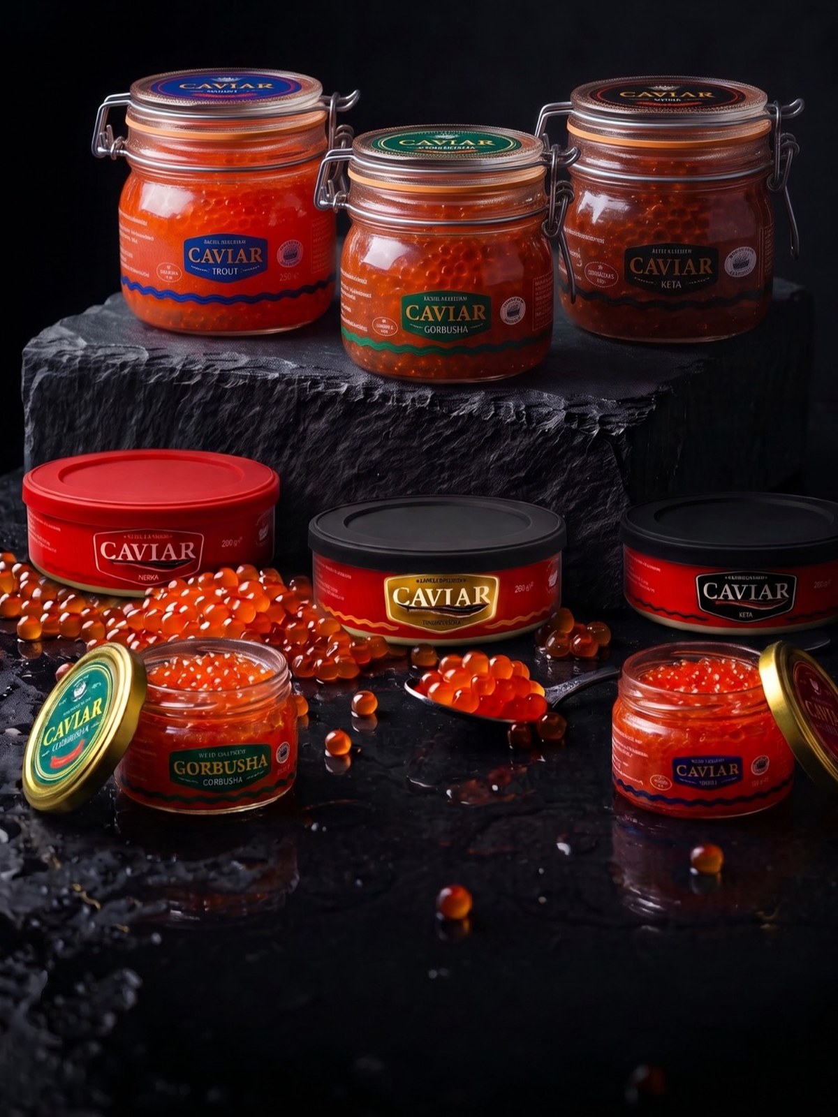 Salmon & Trout Caviars
